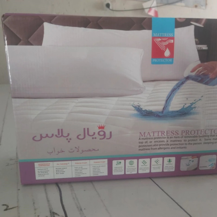 محافظ ضد آب تشک رویال پلاس ابعاد 160 در 200